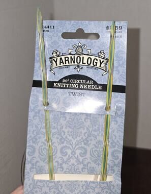 Yarnology Size 6 knitting needles circular 29 Inch